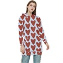 Little Hearts Women s Long Oversized Pullover Hoodie View1