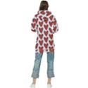 Little Hearts Women s Long Oversized Pullover Hoodie View2