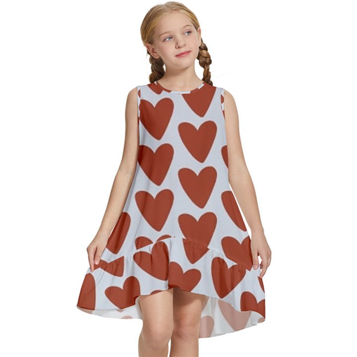 Little Hearts Kids  Frill Swing Dress