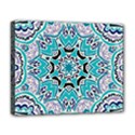 Blue Shades Mandala   Deluxe Canvas 20  x 16  (Stretched) View1