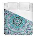 Blue Shades Mandala   Duvet Cover (Full/ Double Size) View1