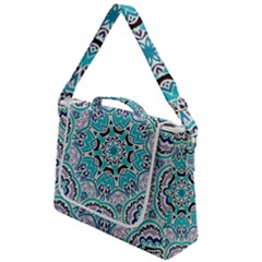 Blue Shades Mandala   Box Up Messenger Bag by ConteMonfrey