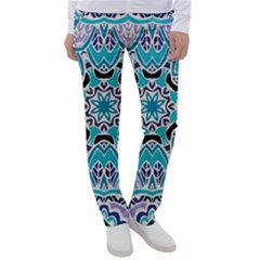 Blue Shades Mandala   Women s Casual Pants by ConteMonfrey