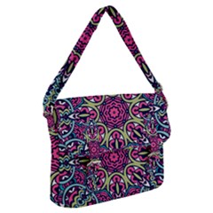 Cold Colors Mandala   Buckle Messenger Bag by ConteMonfrey