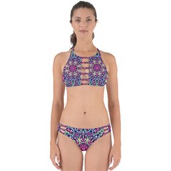 Cold Colors Mandala   Perfectly Cut Out Bikini Set by ConteMonfrey