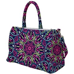 Cold Colors Mandala   Duffel Travel Bag by ConteMonfrey