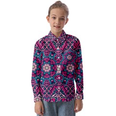 Good Vibes Brain Kids  Long Sleeve Shirt by ConteMonfrey