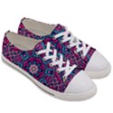 Good Vibes Brain Women s Low Top Canvas Sneakers View3