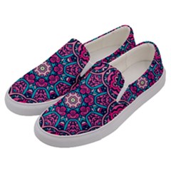 Good Vibes Brain Men s Canvas Slip Ons by ConteMonfrey