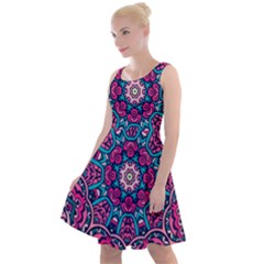 Good Vibes Brain Knee Length Skater Dress by ConteMonfrey