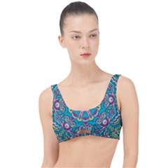 Green, Blue And Pink Mandala  The Little Details Bikini Top by ConteMonfrey