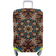 Vintage Vibes Mandala  Luggage Cover (large) by ConteMonfrey