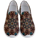 Vintage Vibes Mandala  Men s Lightweight Slip Ons View1