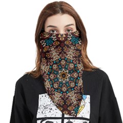 Vintage Vibes Mandala  Face Covering Bandana (triangle) by ConteMonfrey