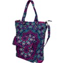 Purple, Blue And Pink Eyes Shoulder Tote Bag View1