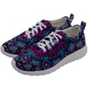 Purple, Blue And Pink Eyes Mens Athletic Shoes View2