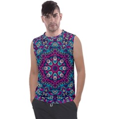 Purple, Blue And Pink Eyes Men s Regular Tank Top by ConteMonfrey