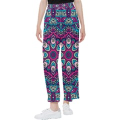 Purple, Blue And Pink Eyes Women s Pants  by ConteMonfrey