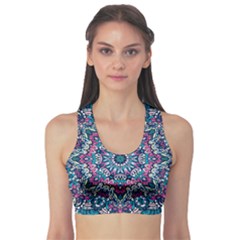 Mandala Flowers  Sports Bra by ConteMonfrey