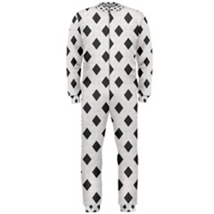 Spades Black And White Onepiece Jumpsuit (men) by ConteMonfrey