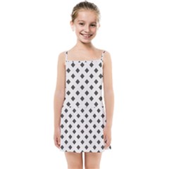 Spades Black And White Kids  Summer Sun Dress by ConteMonfrey