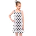 Spades Black And White Kids  Overall Dress View1