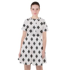 Spades Black And White Sailor Dress by ConteMonfrey