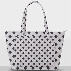 Spades Black And White Back Pocket Shoulder Bag  by ConteMonfrey