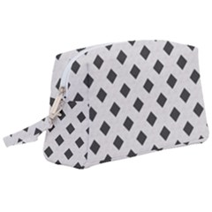 Spades Black And White Wristlet Pouch Bag (large) by ConteMonfrey