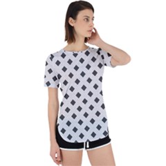 Spades Black And White Perpetual Short Sleeve T-shirt by ConteMonfrey