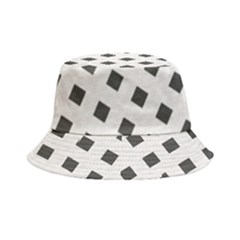 Spades Black And White Bucket Hat by ConteMonfrey