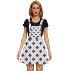 Spades Black And White Apron Dress by ConteMonfrey