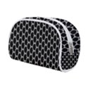 Abstract Beehive Black Make Up Case (Small) View2