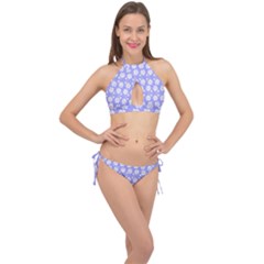 Spring Happiness Cross Front Halter Bikini Set by ConteMonfrey