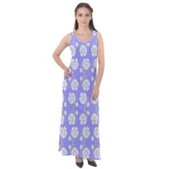 Spring Happiness Sleeveless Velour Maxi Dress by ConteMonfrey