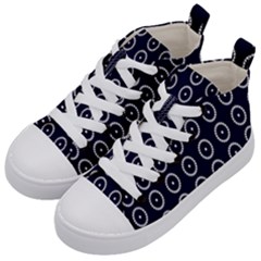 Sharp Circles Kids  Mid-top Canvas Sneakers by ConteMonfrey