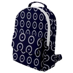 Sharp Circles Flap Pocket Backpack (small) by ConteMonfrey