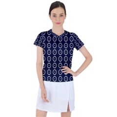 Sharp Circles Women s Sports Top by ConteMonfrey