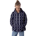 Sharp Circles Kids  Oversized Hoodie View1