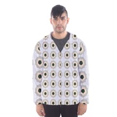 Abstract Blossom Men s Hooded Windbreaker by ConteMonfrey