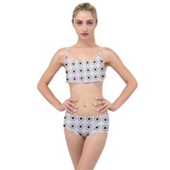 Abstract Blossom Layered Top Bikini Set by ConteMonfrey