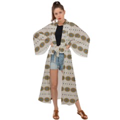 Balls Of Energy 70s Vibes Maxi Kimono by ConteMonfrey