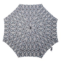 Blue Flowers Hook Handle Umbrellas (large) by ConteMonfrey