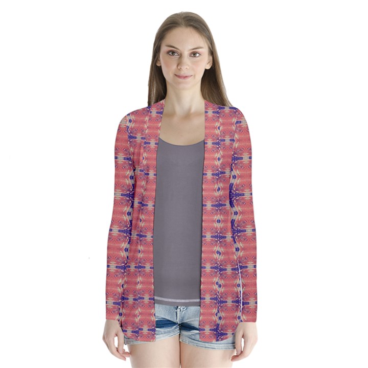 Starfish Drape Collar Cardigan