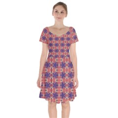 Starfish Short Sleeve Bardot Dress by ConteMonfrey