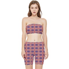 Starfish Stretch Shorts And Tube Top Set by ConteMonfrey