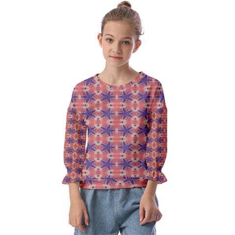 Starfish Kids  Cuff Sleeve Top by ConteMonfrey