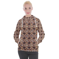 Abstract Sunflower Women s Hooded Pullover by ConteMonfrey