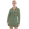 Colorful Sunflowers Women s Long Sleeve Casual Dress View1