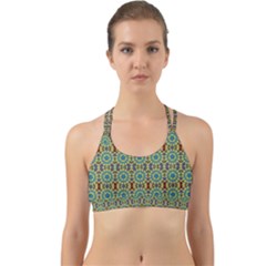 Colorful Sunflowers Back Web Sports Bra by ConteMonfrey